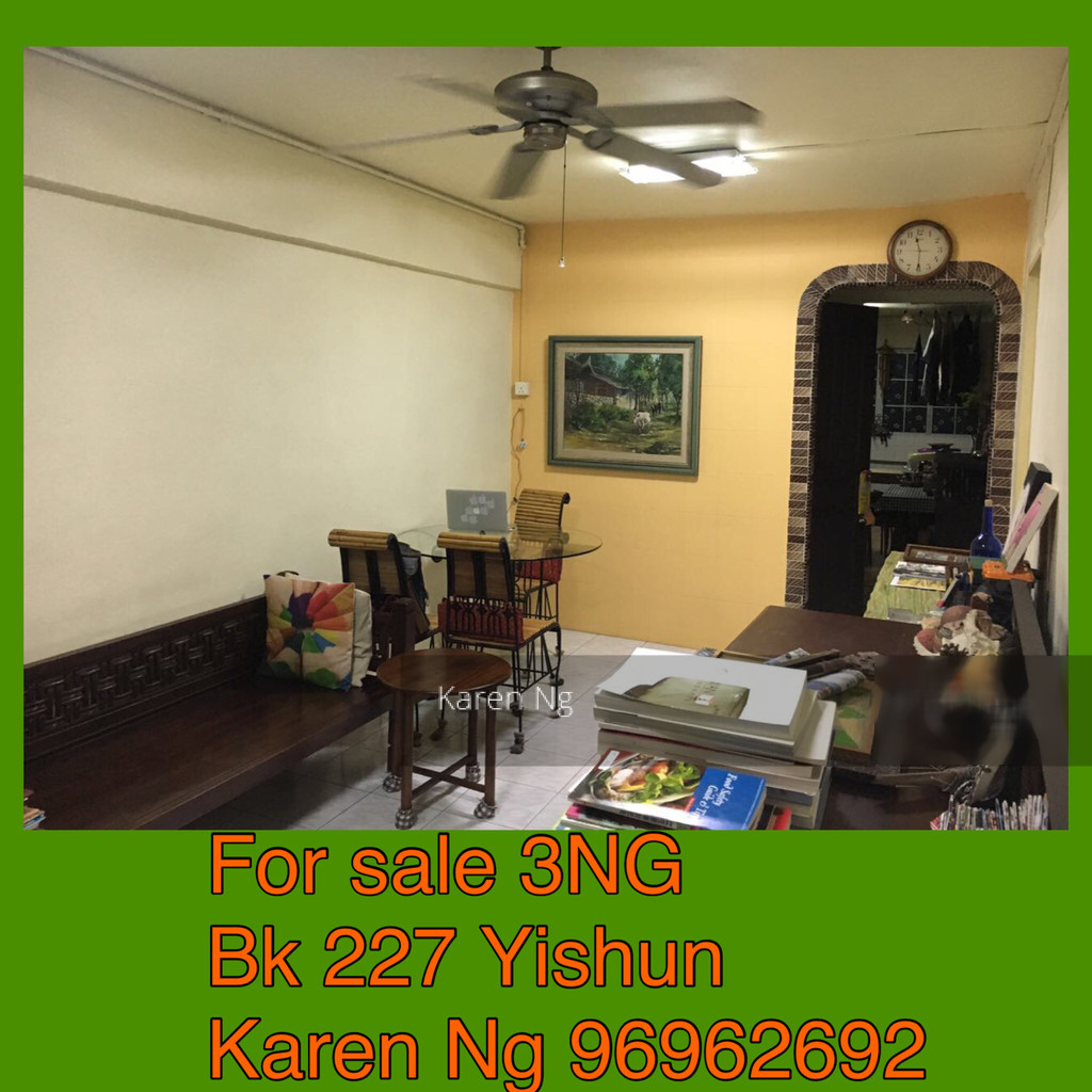 Blk 227 Yishun Street 21 (Yishun), HDB 3 Rooms #156894802